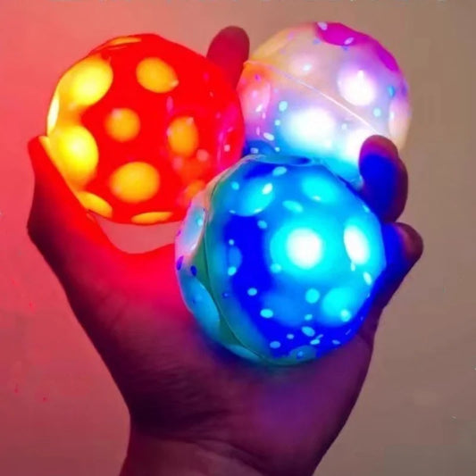 Nestora BounceBlitz – LED High Jumping Ball | Extreme Bouncing Toy for Kids