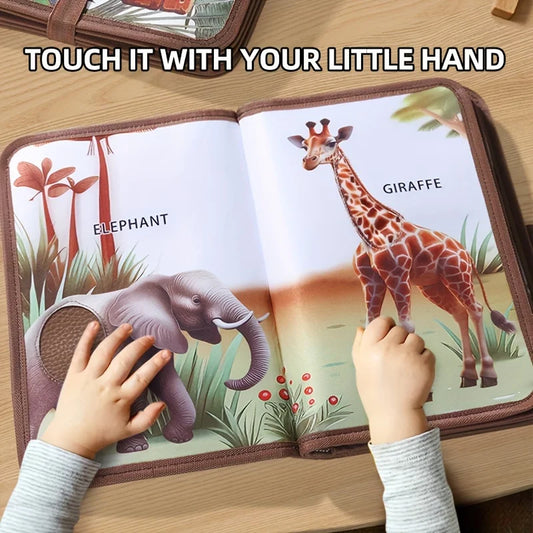 Nestora TouchTales – Sensory Baby Book | Early Learning & Tactile Exploration for Infants