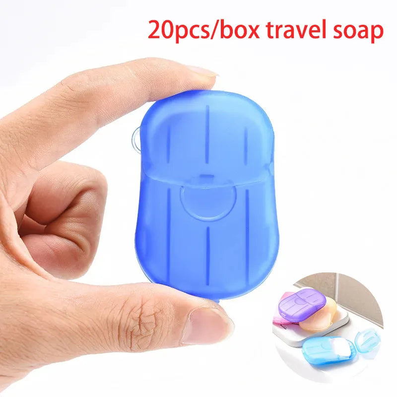 Nestora SoapLeaf – Portable Soap Slices | 60-Pack for Travel & Daily Hygiene