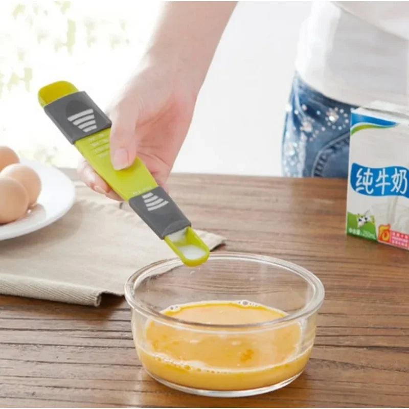 Nestora SpoonScale – Adjustable Measuring Spoon | 8-in-1 Kitchen Tool
