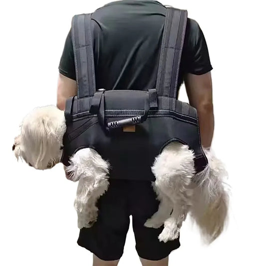 Nestora TrailTote – Outdoor Pet Travel Backpack | Durable Shoulder Carrier for Cats & Small Dogs (3 Sizes)