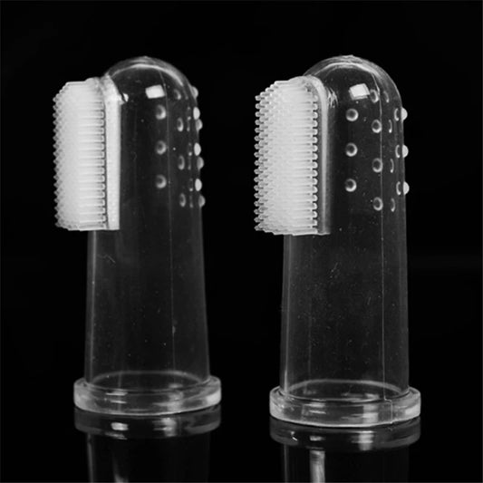 Nestora GentleBite – Super Soft Finger Toothbrush for Dogs & Cats | Tartar & Breath Care Tool