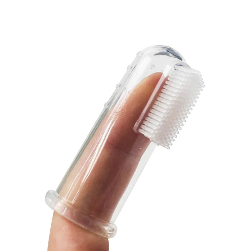 Nestora GentleBite – Super Soft Finger Toothbrush for Dogs & Cats | Tartar & Breath Care Tool