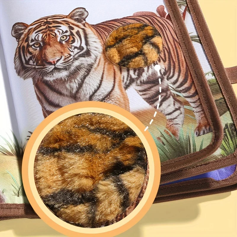Nestora TouchTales – Sensory Baby Book | Early Learning & Tactile Exploration for Infants