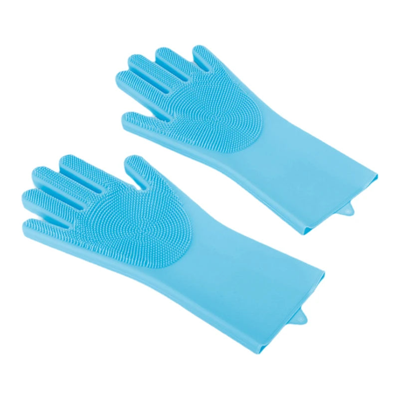 Nestora ScrubEase – Pet Grooming & Bathing Glove | Shampoo Scrubber & Massager for Dogs & Cats